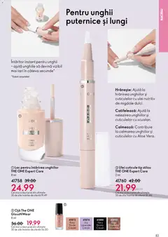 Ofertele Oriflame valabile de la 03.12.2025 | Pagină: 83 | Produse: Machiaj, Migdale, Ulei, Ojă