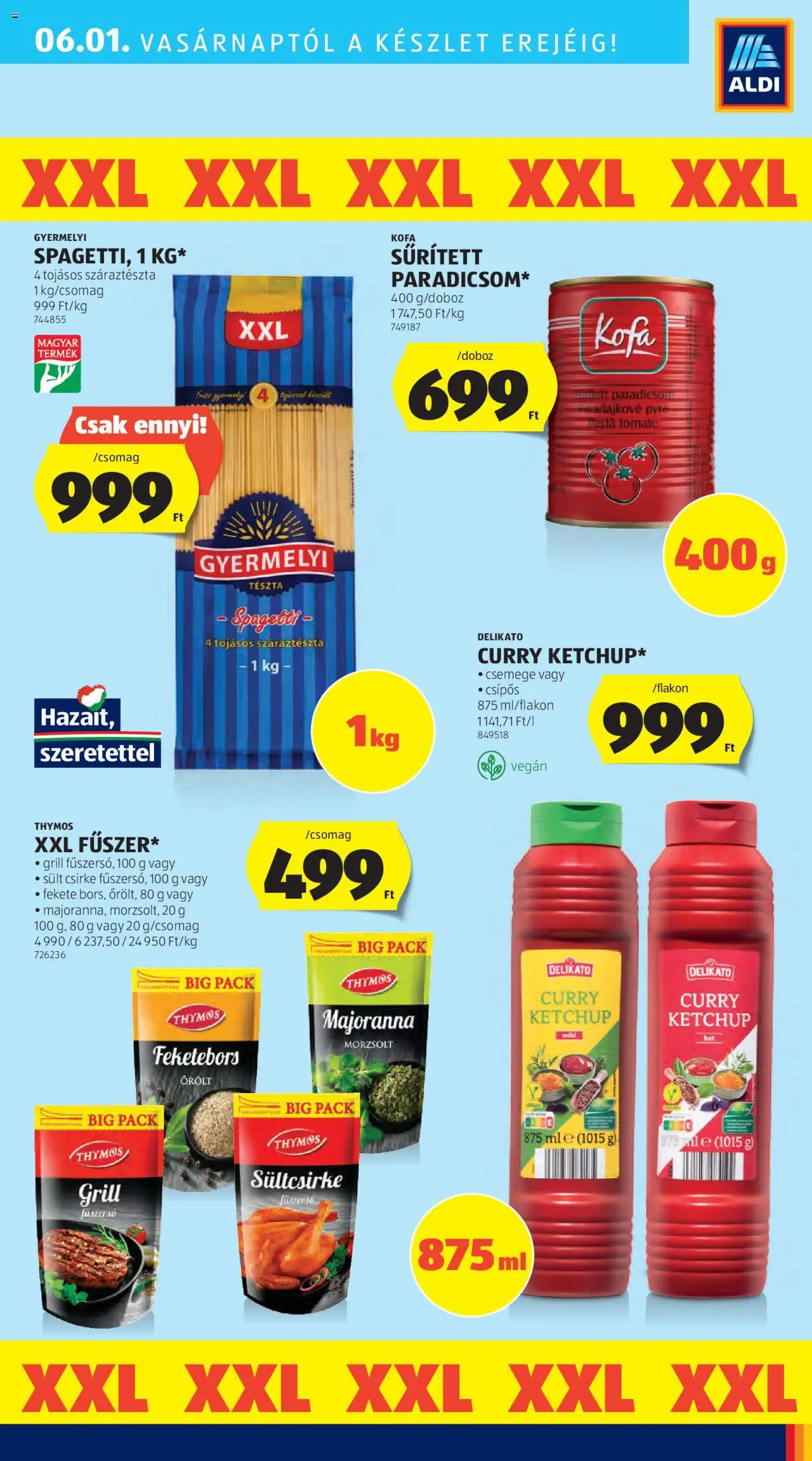 Aldi akciós ujság - amely érvényes a következő dátumtól: 29.05.2025 | Oldal: 39 | Termékek: Sűrített paradicsom, Grill, Paradicsom, Ketchup