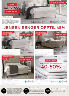 Forhåndsvisning av Skeidar kundeavis gyldig fra 02.02.2026 | Side: 14 | Produkter: Overmadrass, Kontinentalseng, Madrass, Lys