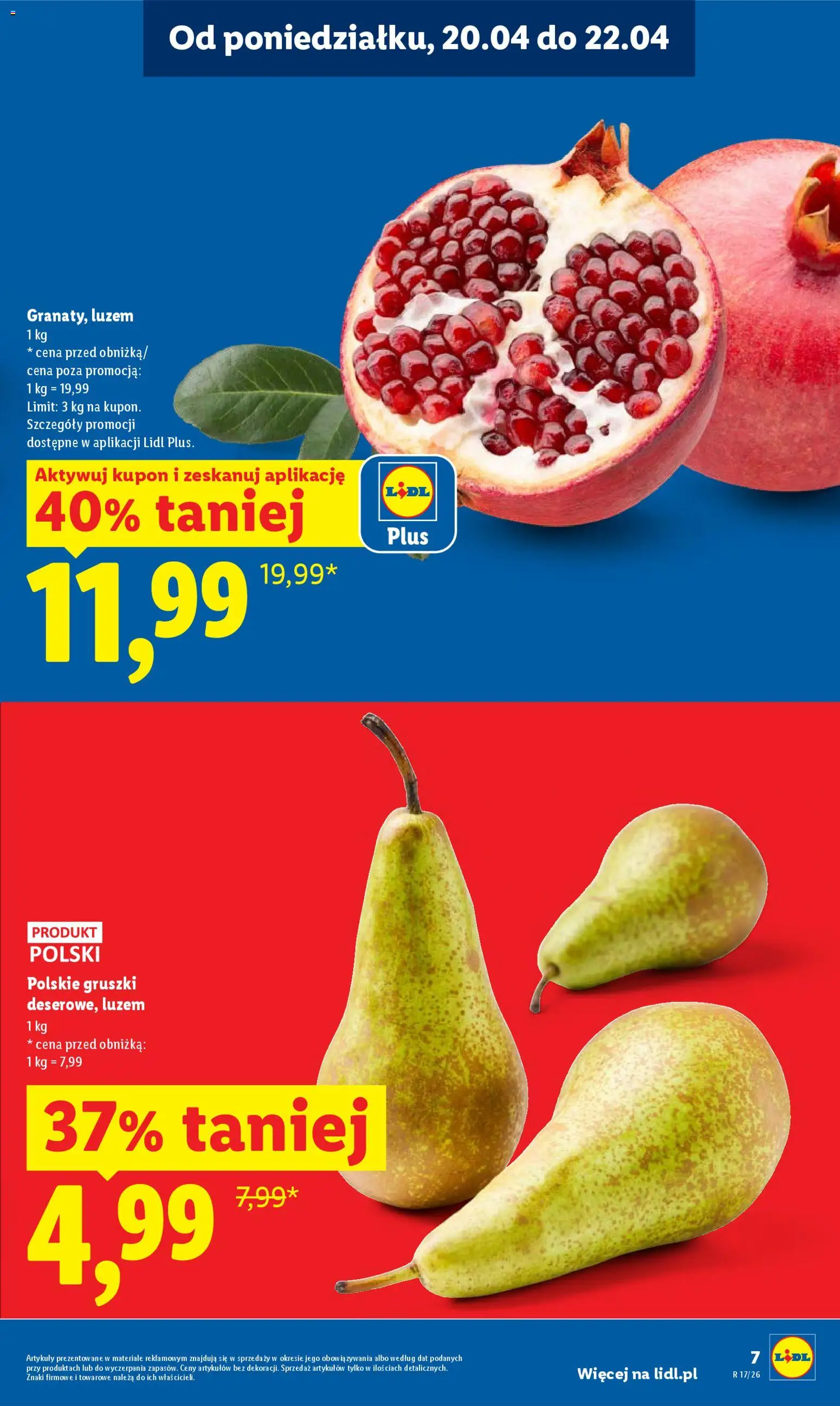Lidl gazetka od 20.04.2026 | Strona: 7