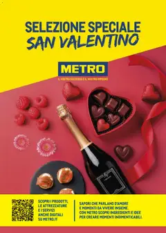 Anteprima del volantino Metro San Valentino catalogo valido a partire dal 05.02.2026