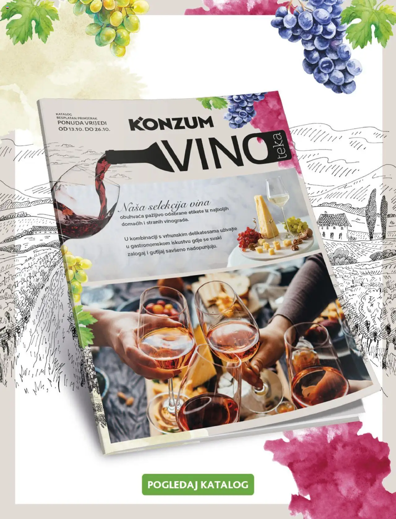 Konzum katalog | vrijedi od 22.10.2025 | Stranica: 44 | Proizvodi: Vino