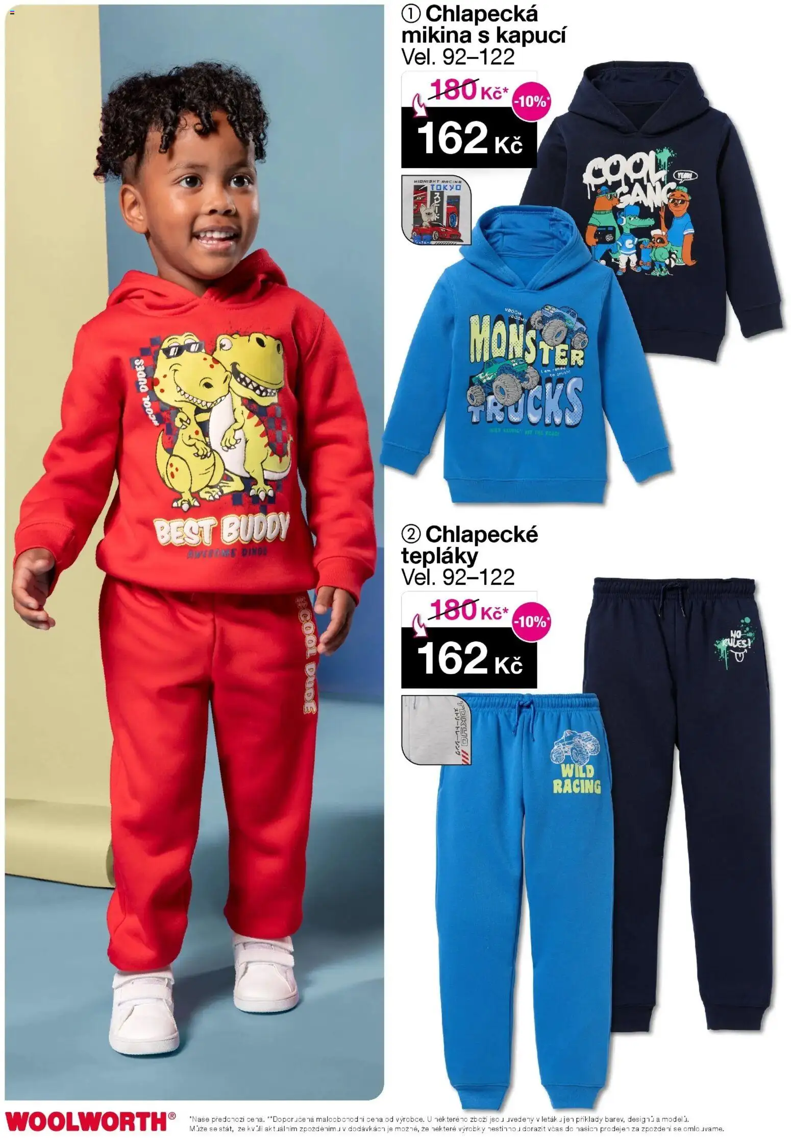 Woolworth leták od 05.12.2025 | Strana: 6 | Produkty: Mikina, Monster, Tepláky