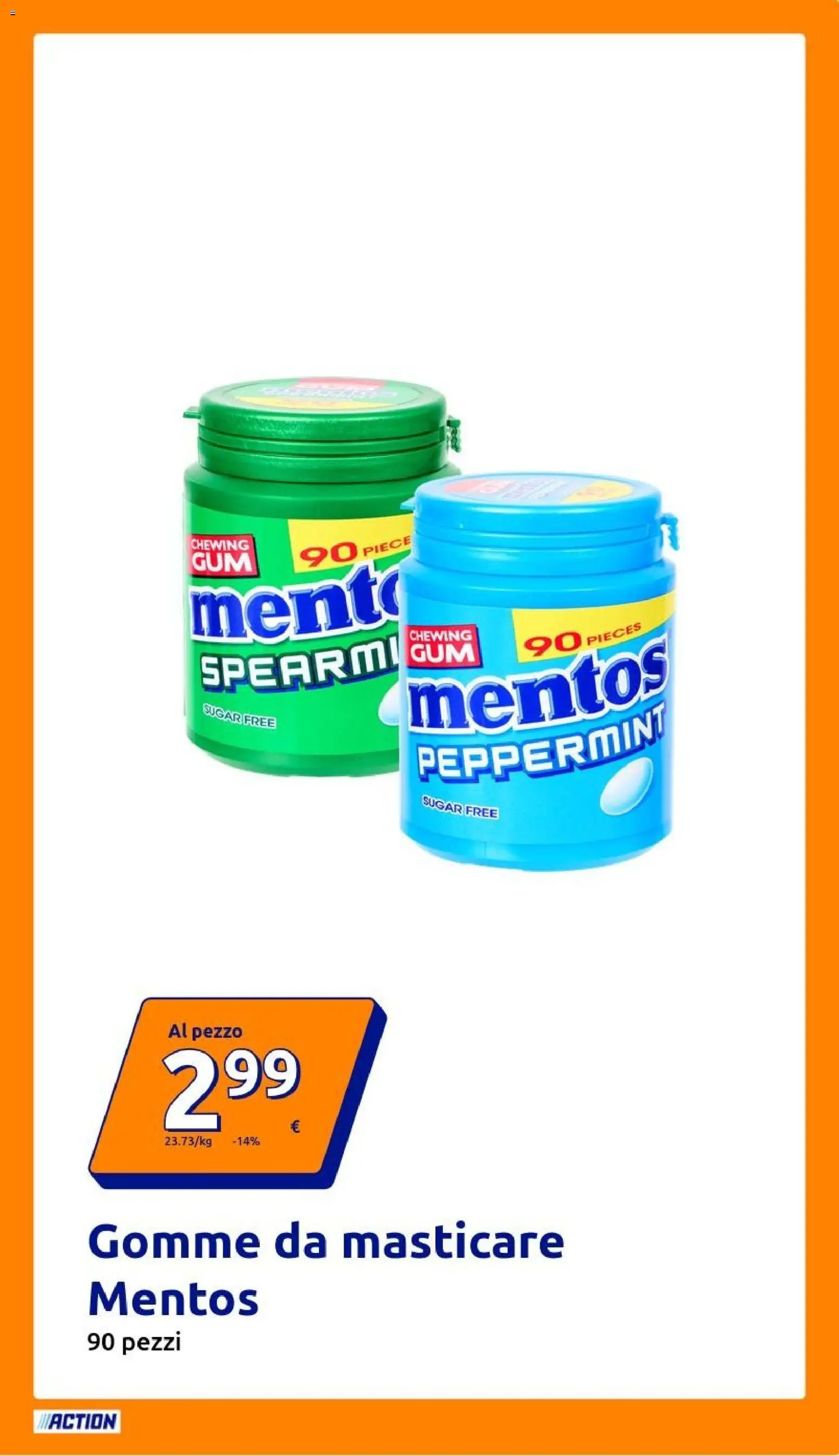 Volantino Action del 18.03.2026 | Pagina: 3 | Prodotti: Gomme da masticare