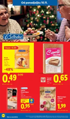 Prašak za pecivo, 10 x 15 g - Pregled kataloga iz trgovine Lidl, vrijedi od 10.11.2025 | Stranica: 14 | Proizvodi: Oblatne, Prašak za pecivo, Lisnato tijesto, Pecivo