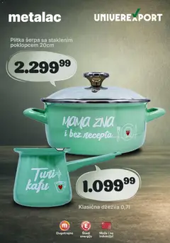 Univerexport Metalac - pregled Univerexport kataloga - važi od 13.01.2026