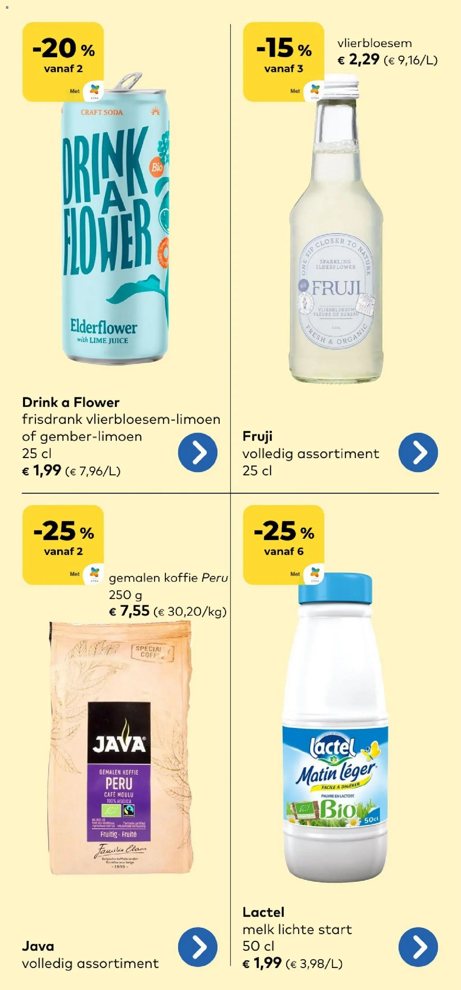 {H1} | Pagina: 6 | Producten: Frisdrank, Csirkecombfile, Melk, Koffie