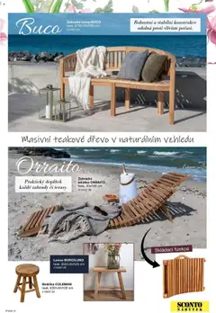 Náhled letáku Sconto nábytek katalog - Zahrada od 01.01.2025 | Strana: 57 | Produkty: Zahradní lehátko, Stolička, Lehátko, Lavice