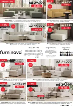 Forhåndsvisning av Skeidar kundeavis gyldig fra 02.01.2026 | Side: 9 | Produkter: Sofa, Sjeselong