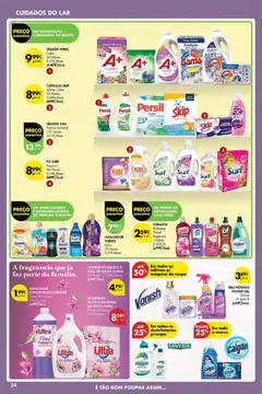 Pré-visualização Pingo Doce Poupe Esta Semana Açores válido de 07.01.2026 | Página: 24 | Produtos: Fragrância, Pó, Sabão, Persil