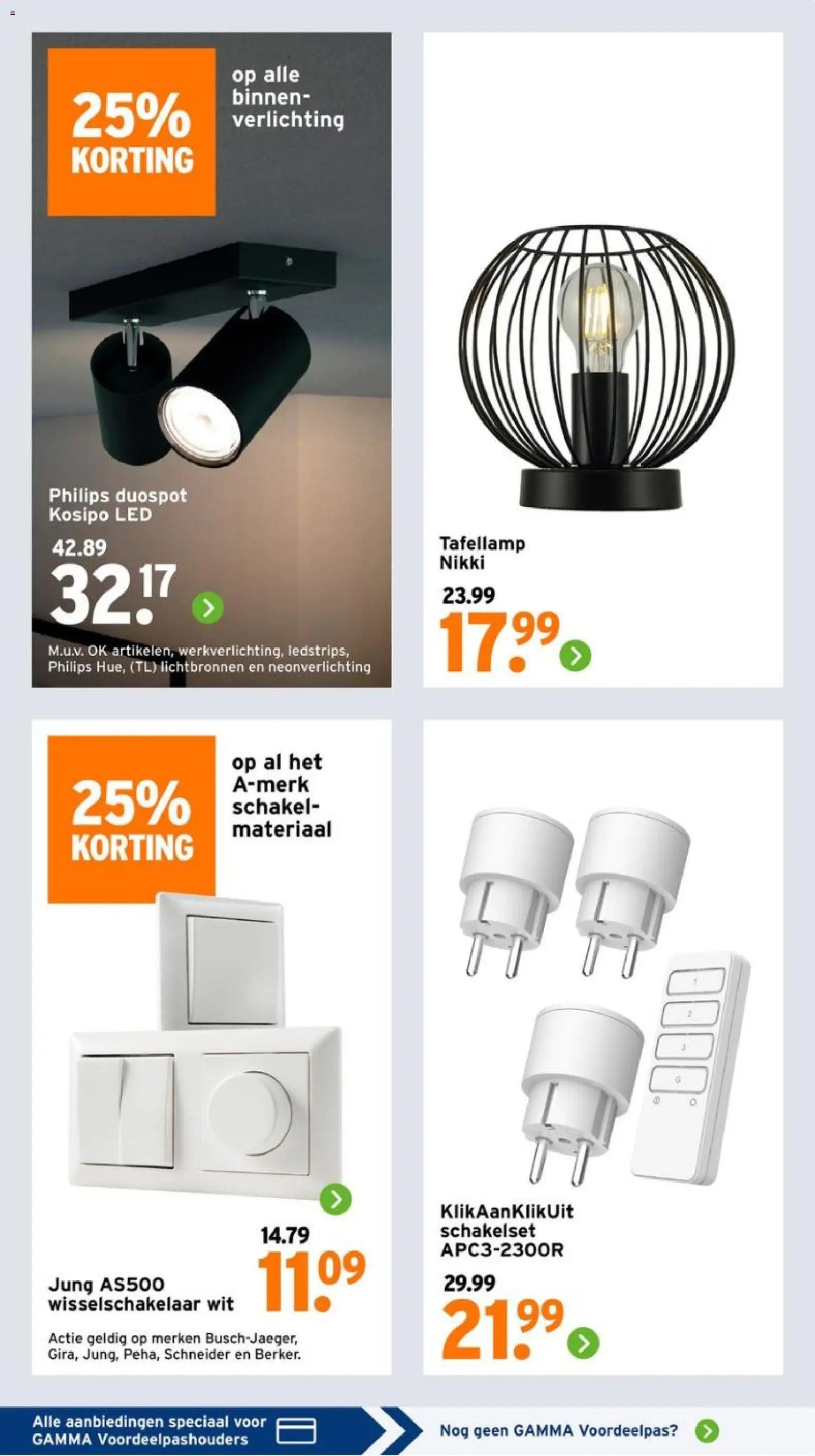 {H1} | Pagina: 33 | Producten: Verlichting