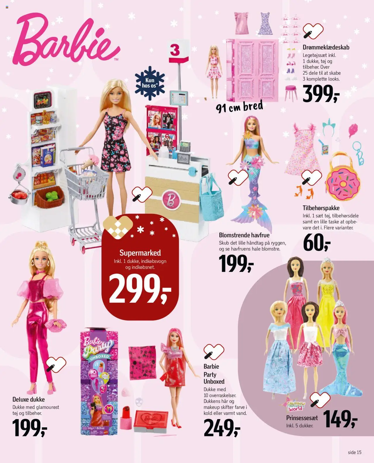 Føtex tilbudsavis – gyldig fra 13.10.2025 | Side: 15 | Produkter: Makeup, Taske, Tøj