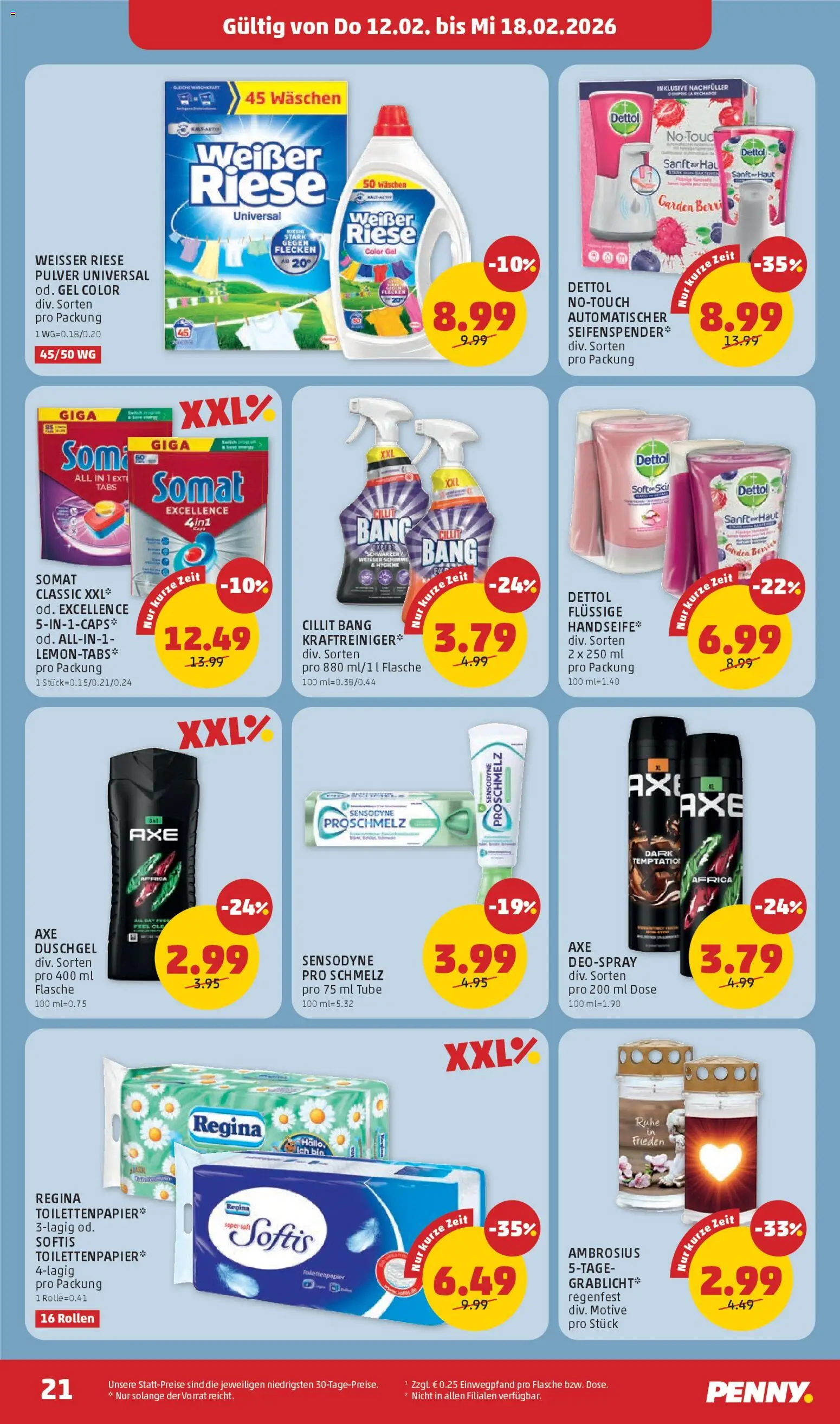 Penny Markt Flugblatt gültig ab 12.02.2026 | Seite: 21