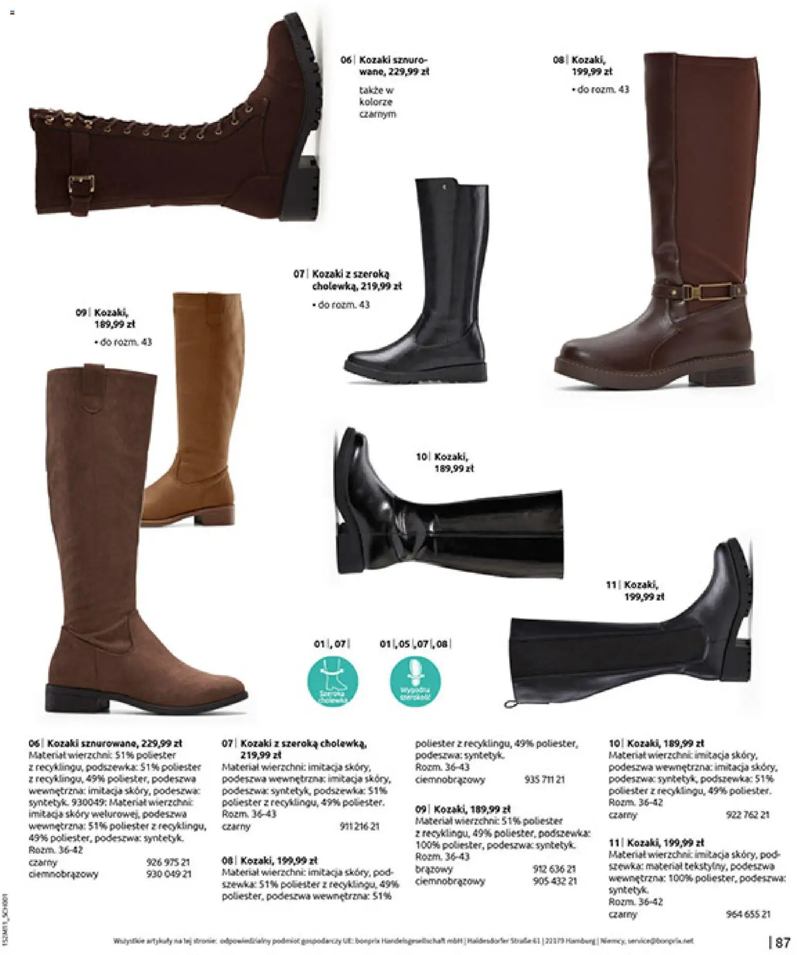 BonPrix Katalog - Na Listę Życzeń od 15.12.2025 | Strona: 89 | Produkty: Kozaki