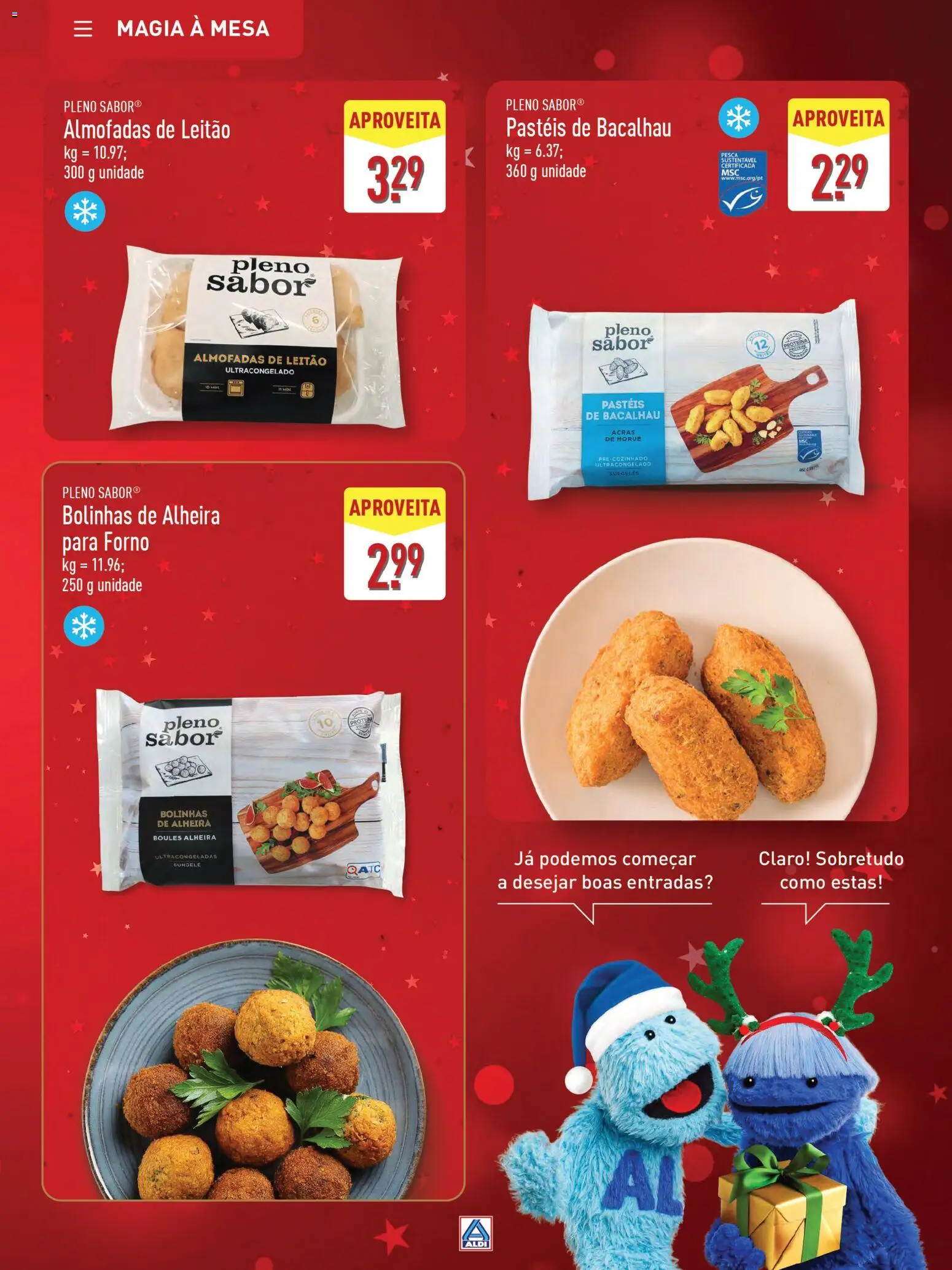 Aldi folheto │ válido de 22.11.2025 | Página: 13 | Produtos: Forno, Bacalhau, Mesa, Alheira