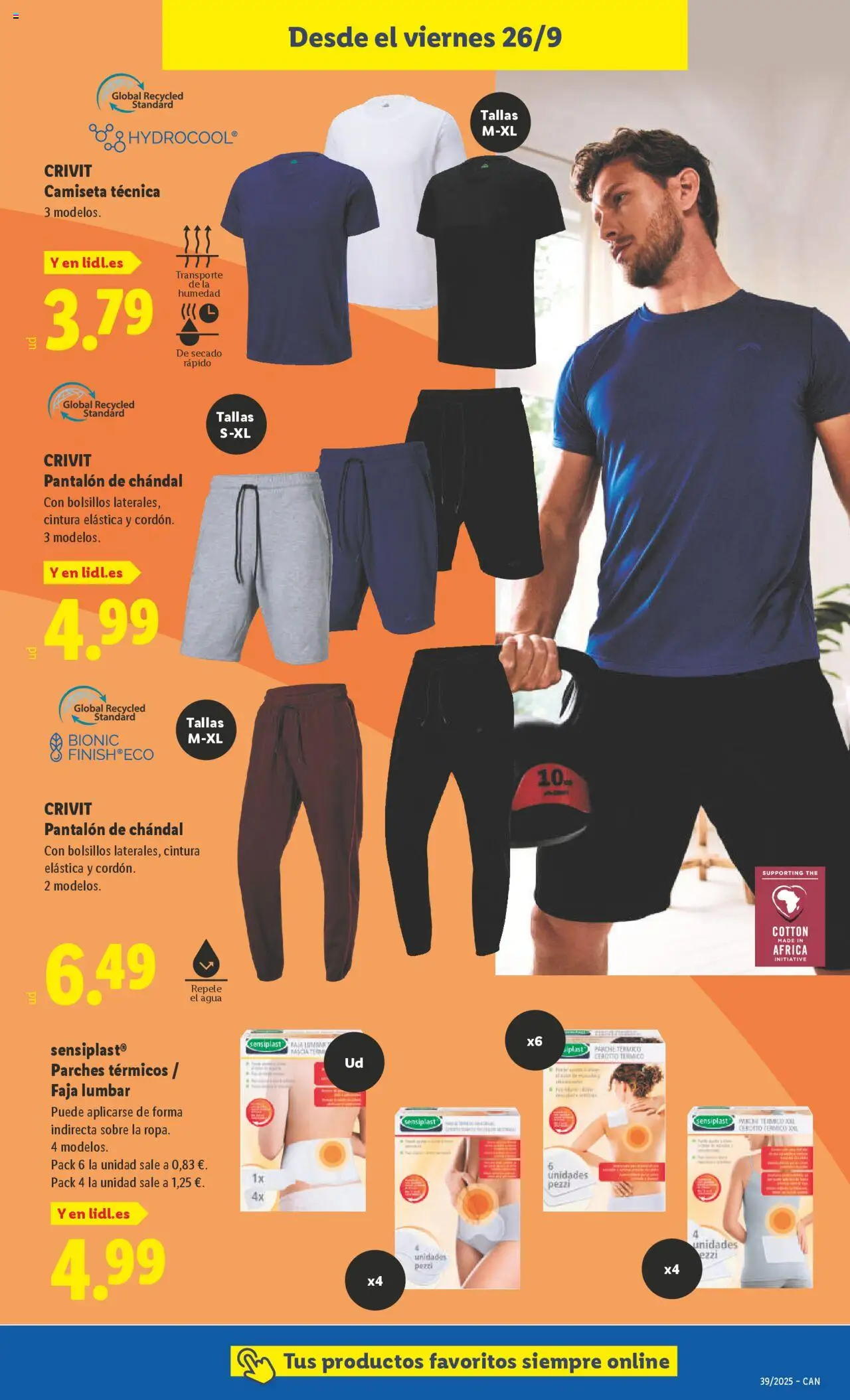 Lidl - Canarias │ válido desde el 22.09.2025 | Página: 21 | Productos: Pantalón de chándal