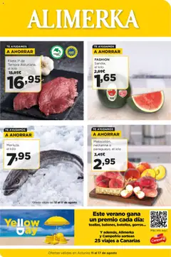 Vista previa Alimerka folleto Asturias válido desde el 11.08.2025