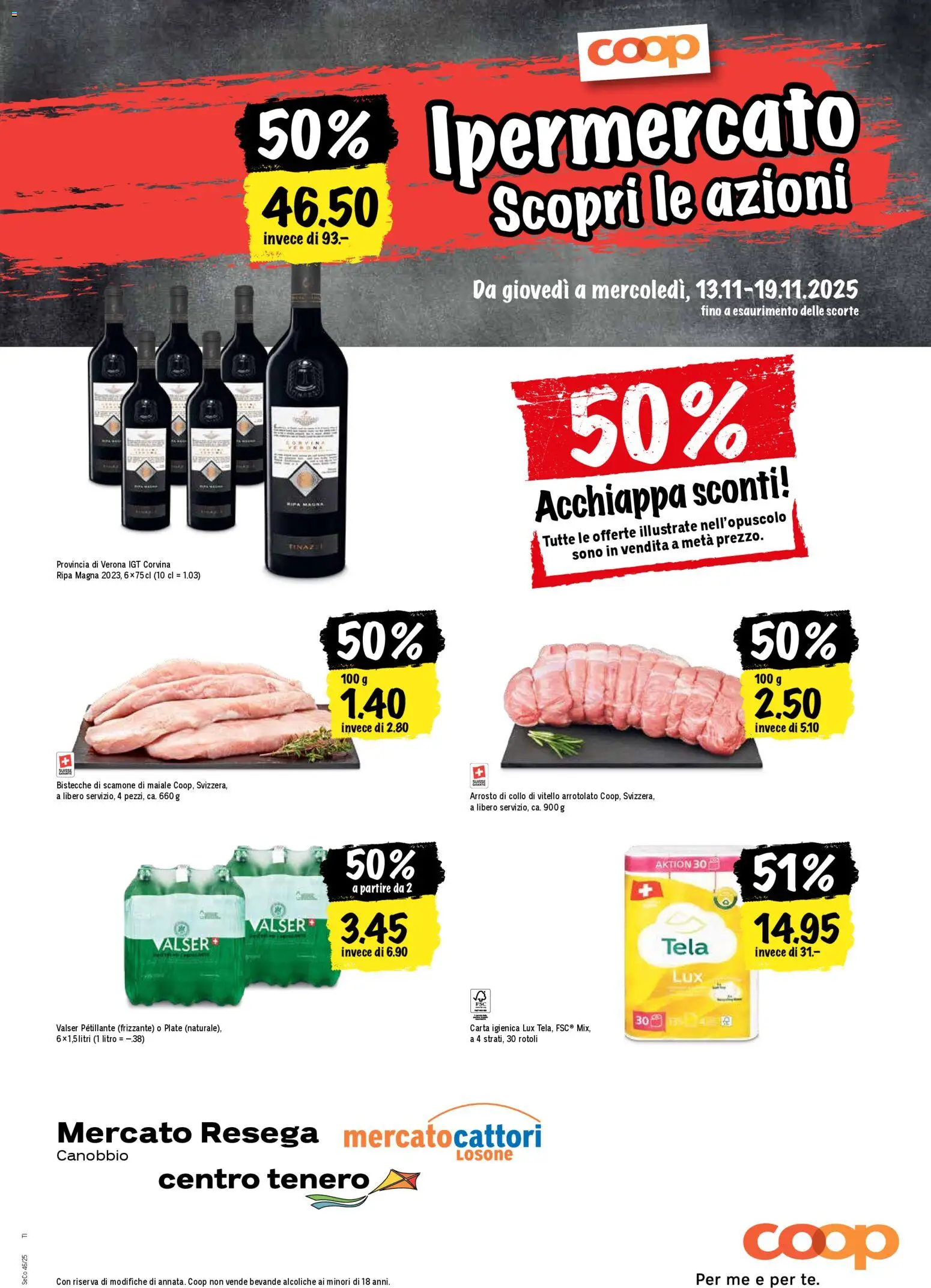 Coop - Una settimana di azioni – gültig ab 13.11.2025 | Seite: 21