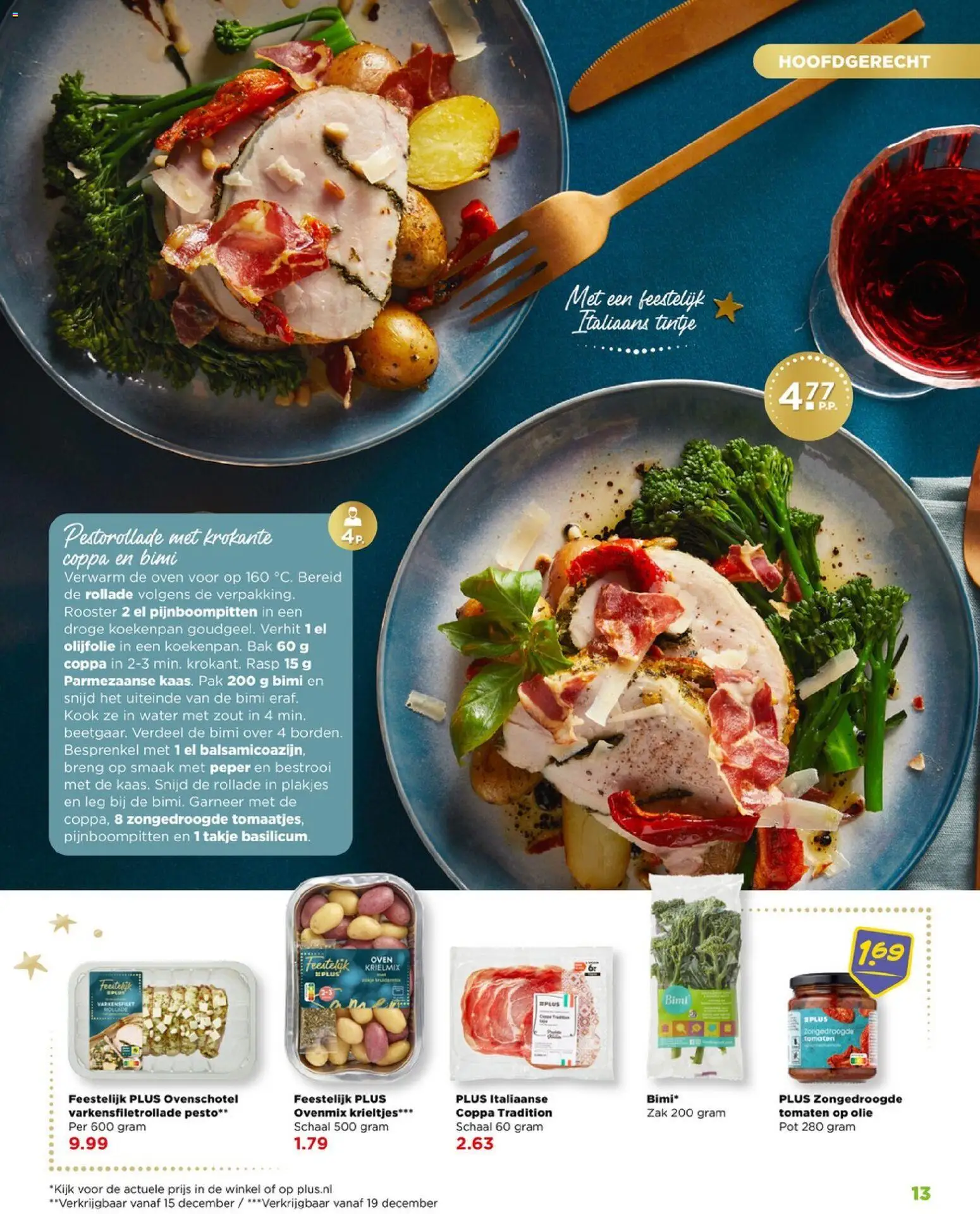 {H1} | Pagina: 13 | Producten: Olie, Tomaten, Schaal, Rooster