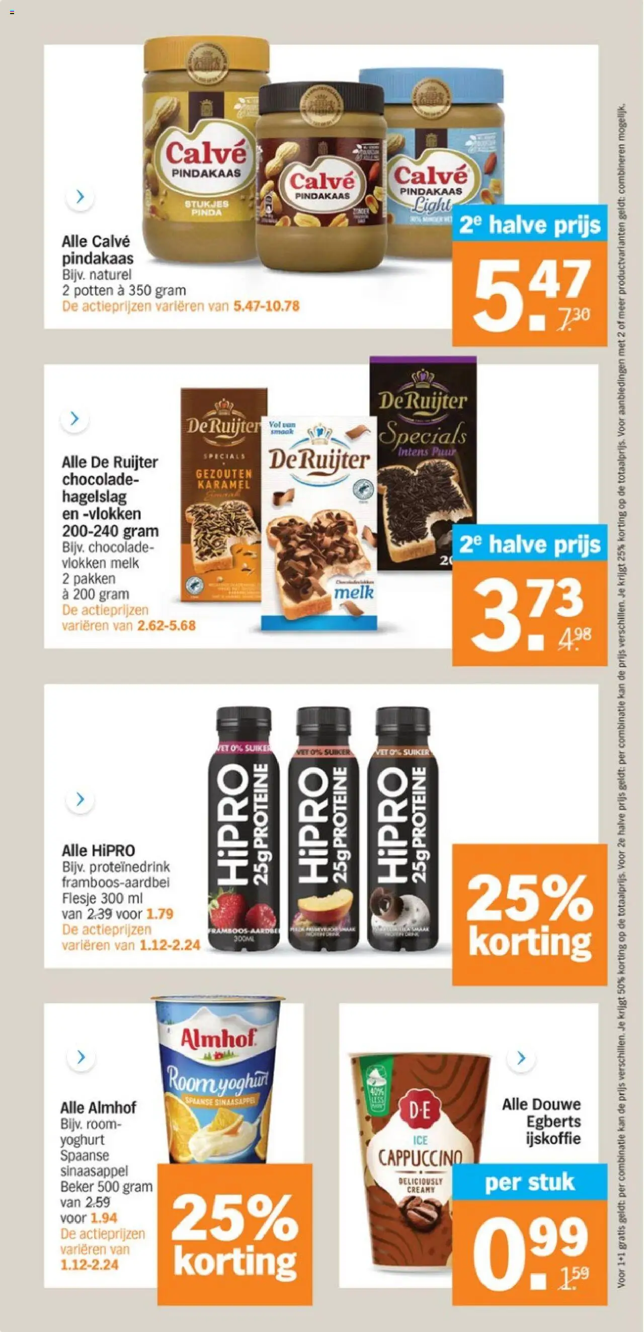 | Pagina: 18 | Producten: Yoghurt, Waffelini, Room, Vlokken