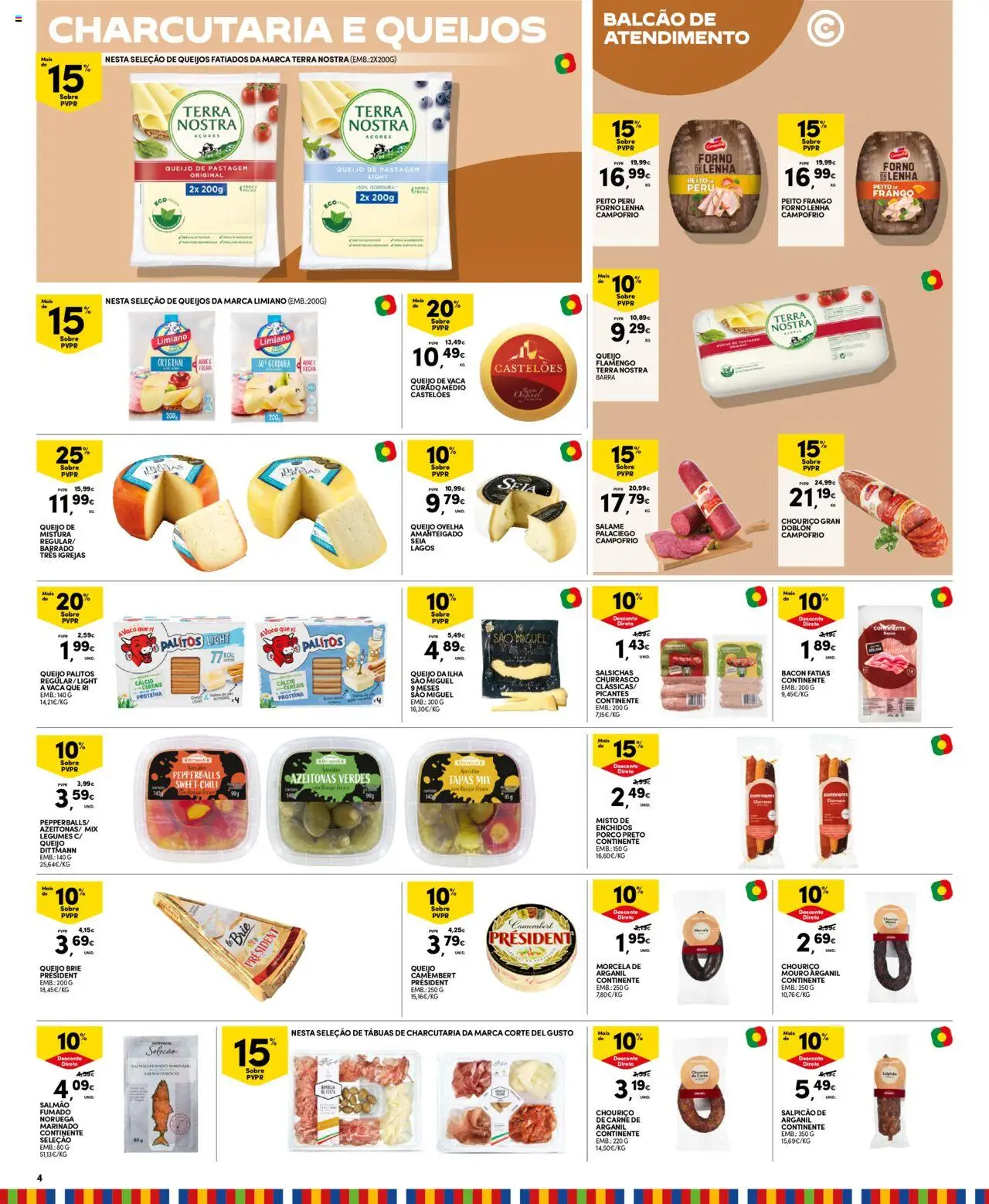 Continente - Madeira │ válido de 12.08.2025 | Página: 4 | Produtos: Azeitonas, Peru, Cereais, Proteina
