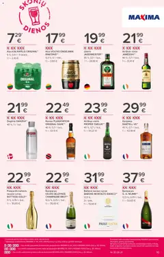Degtinė DANZKA**, 40 %, 11/but.│galioja nuo 07.08.2025 | Puslapis: 10