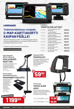 Motonet-mainoslehti voimassa 22.04.2026 alkaen | Sivu: 6 | Tuotteet: Akku, Voi
