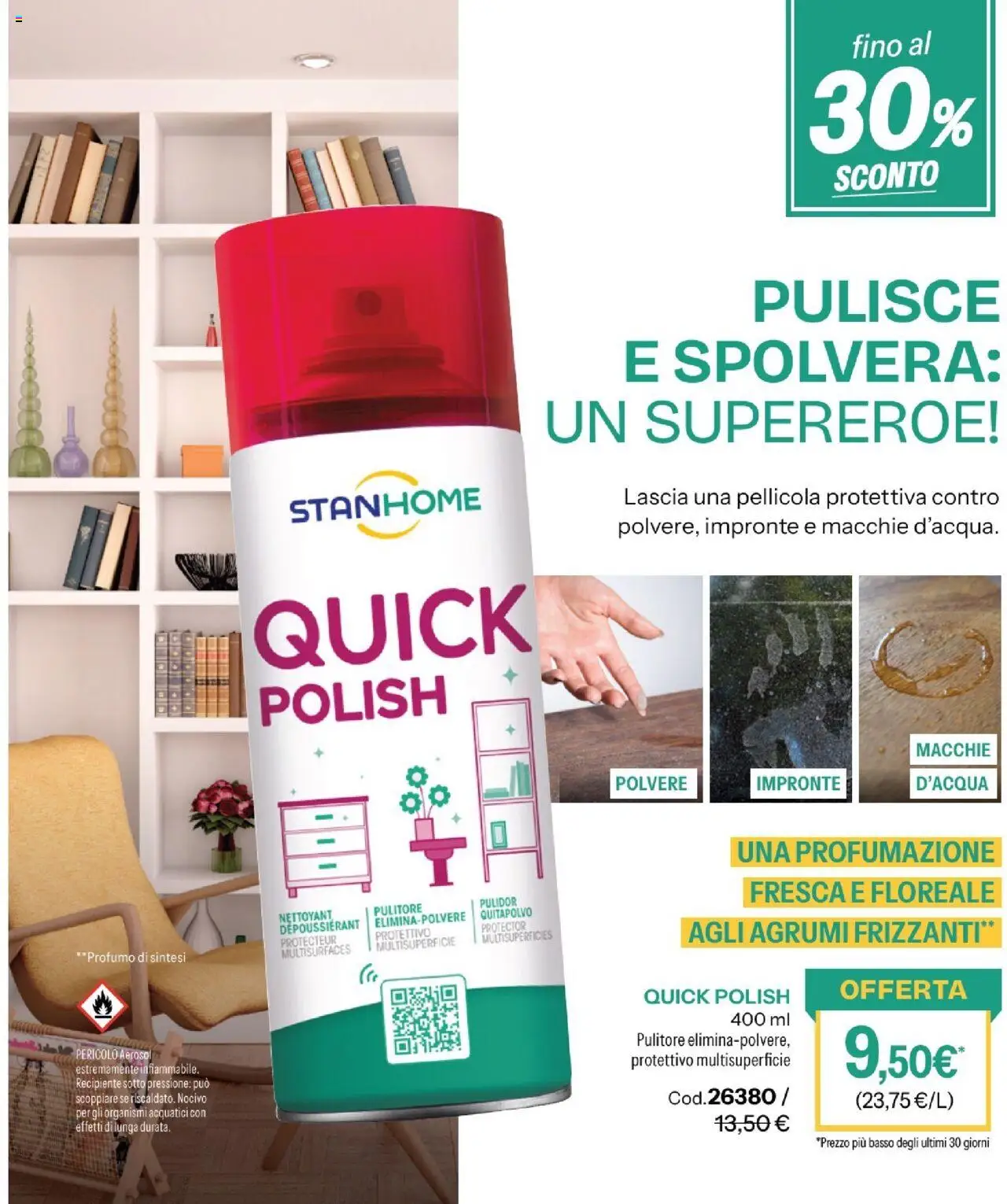 Volantino Stanhome del 30.09.2025 | Pagina: 23 | Prodotti: Agrumi, Pellicola, Profumo