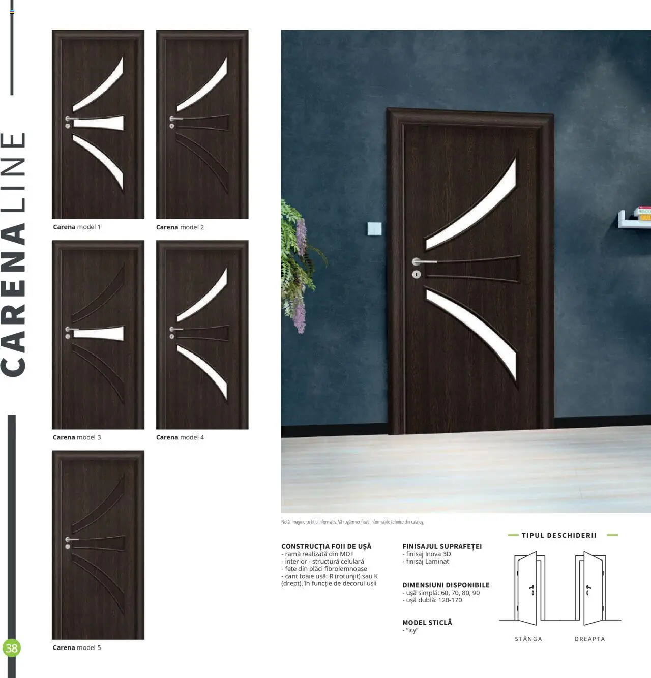 Noul catalog Proges – valabil de la 01.08.2025 | Pagină: 38 | Produse: Ușă