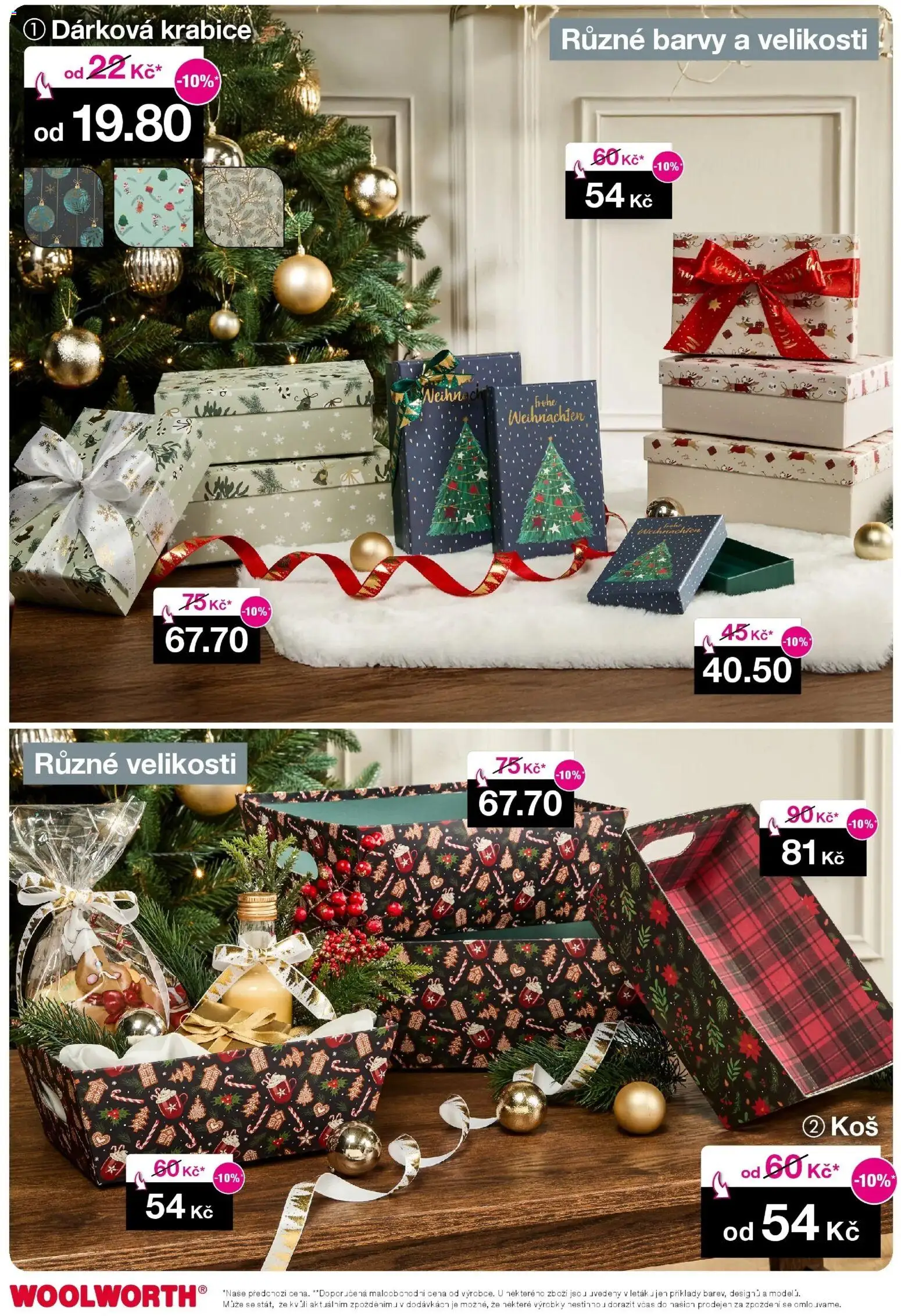 Woolworth leták od 05.12.2025 | Strana: 15 | Produkty: Krabice, Koš, Barvy