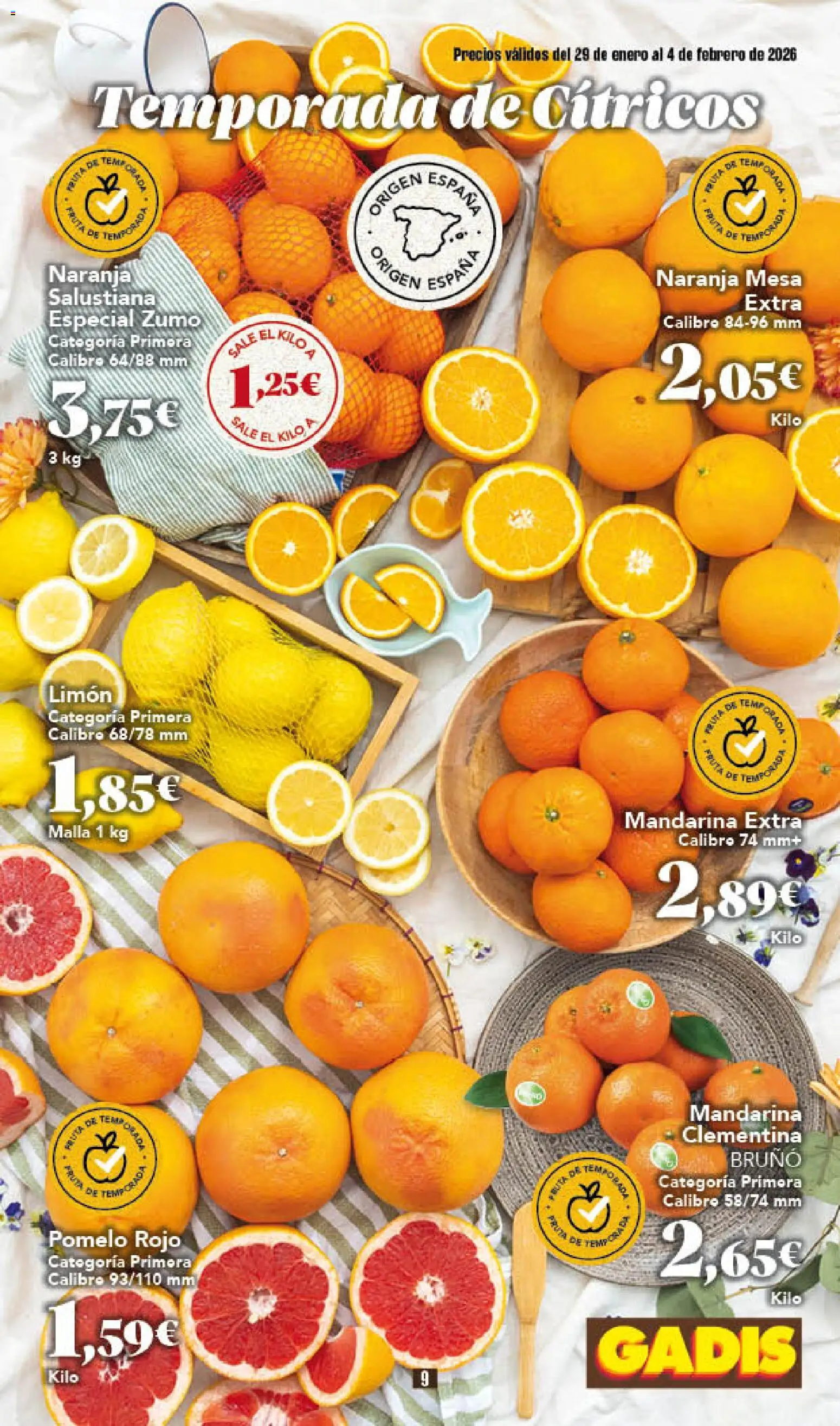 Gadis - folleto │ válido desde el 29.01.2026 | Página: 9 | Productos: Ροζ πιπέρι, Mesa