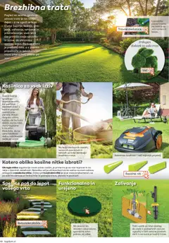 Novi Topdom katalog ponudbe – veljaven od 01.04.2025 | Stran: 10 | Izdelki: Kosilnica, Robotska kosilnica, Ventil, Zelena