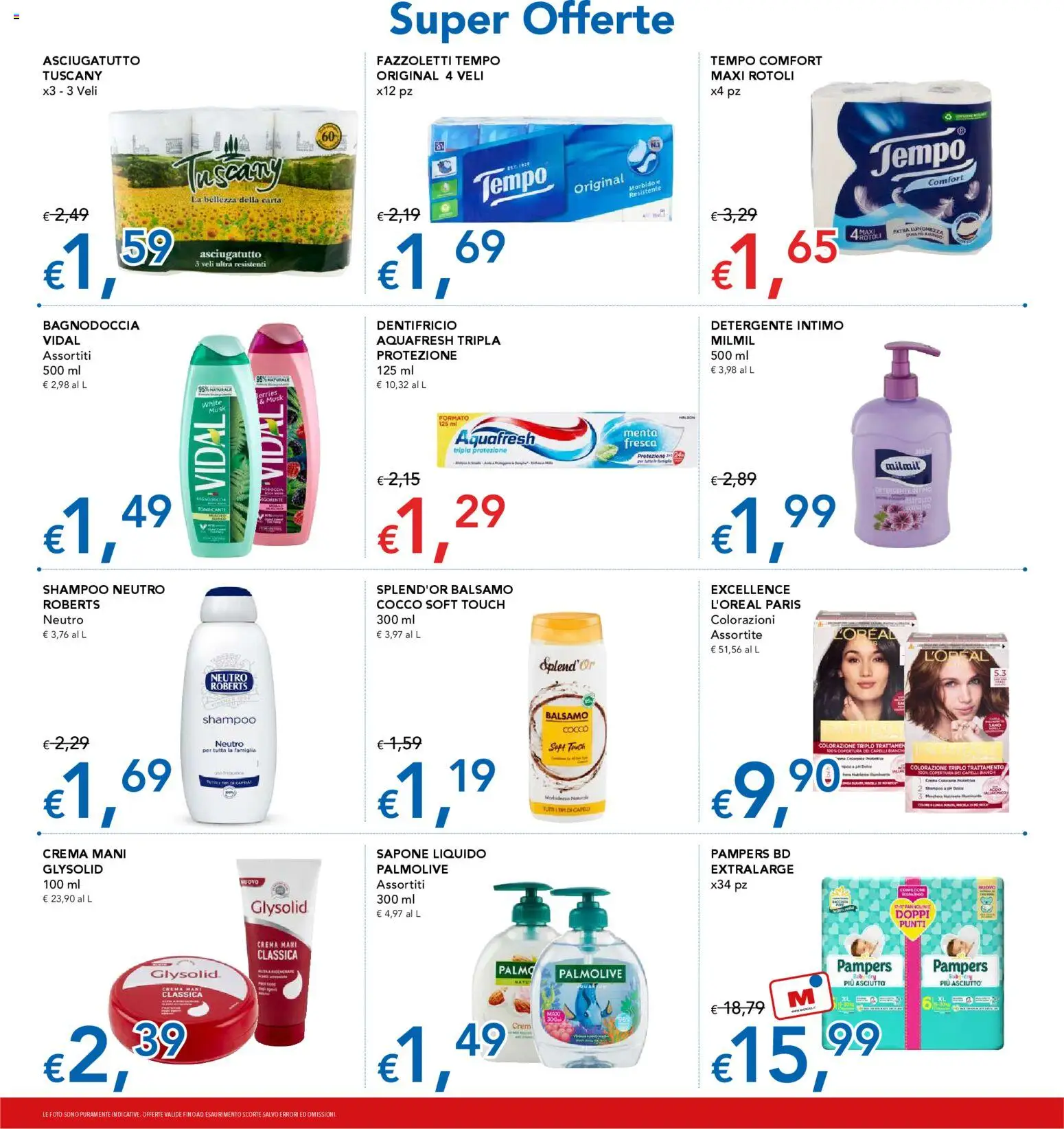 Volantino Migross del 12.02.2026 | Pagina: 14 | Prodotti: Balsamo, Dentifricio, Fazzoletti, Menta