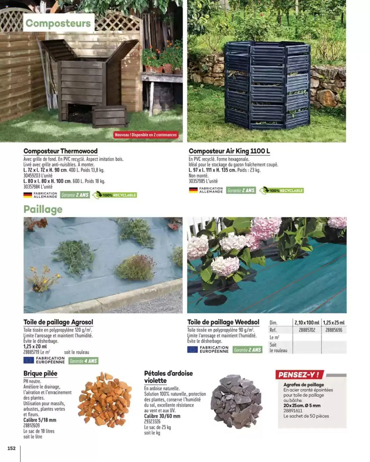  | Page: 152 | Produits: Plantes, Composteur, Gazon, Livre