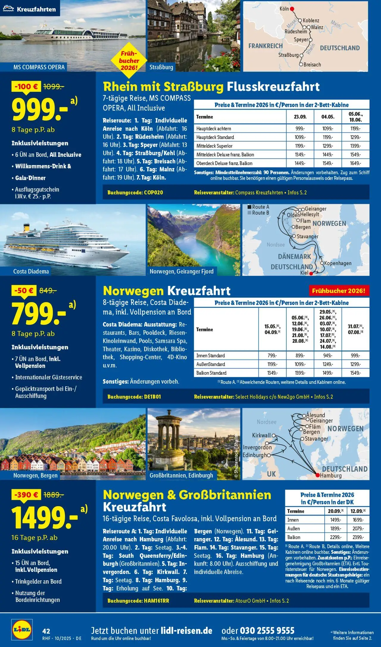 Lidl Reisen Prospekt 	 – gültig ab 26.09.2025 | Seite: 42 | Produkte: Uhr