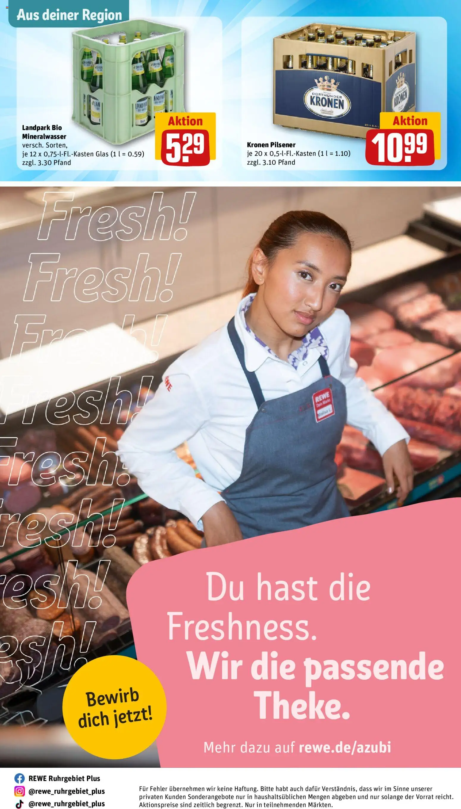 Rewe ihr Kaufpark Prospekt 	 – gültig ab 05.01.2026 | Seite: 30 | Produkte: Mineralwasser