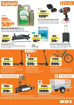 OBI aktionen ab 01.04.2026 gültig | Seite: 13 | Produkte: Gitter, Ladegerät