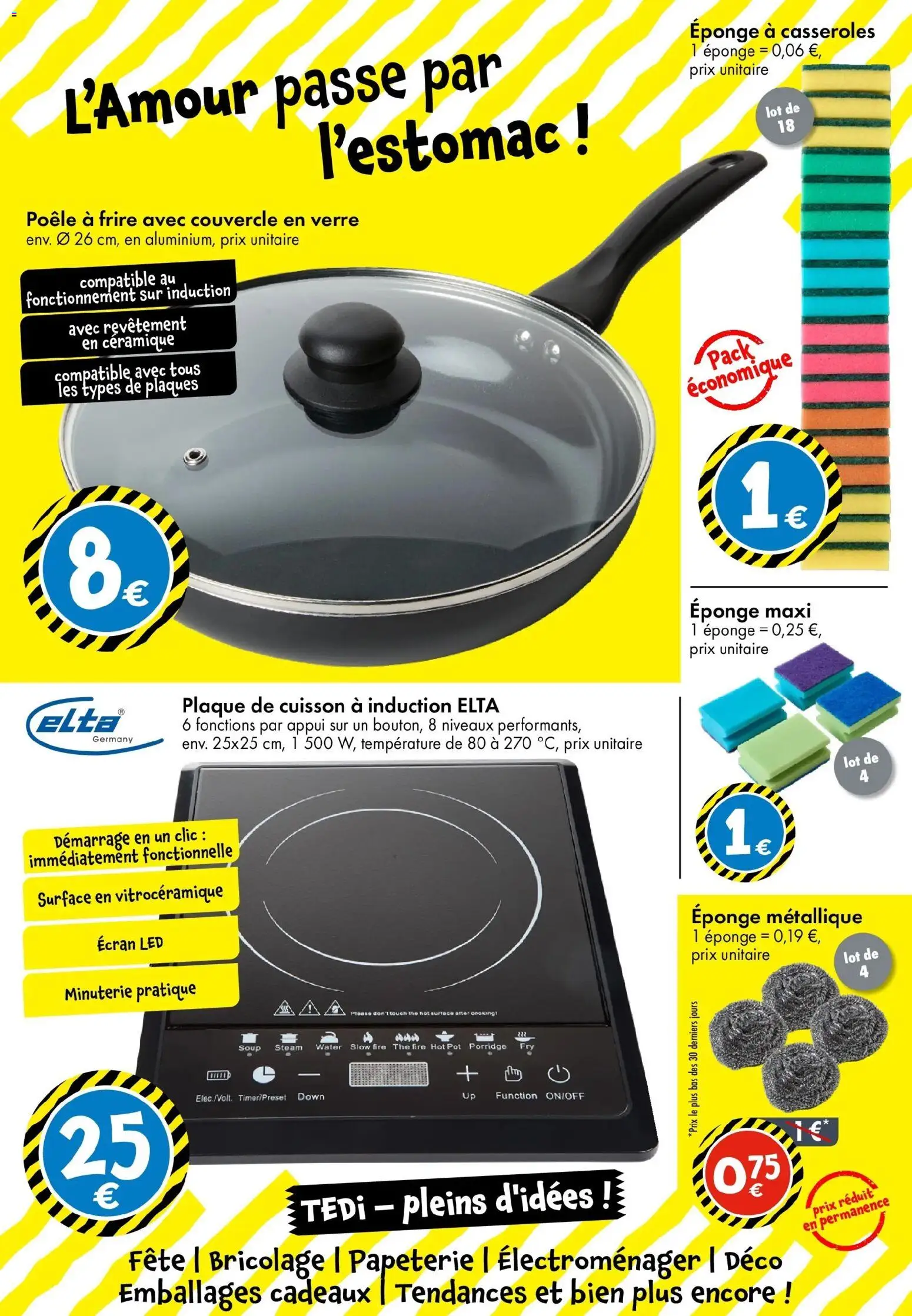 {H1} | Page: 19 | Produits: Plaque de cuisson, Poêle, Casseroles, Thé