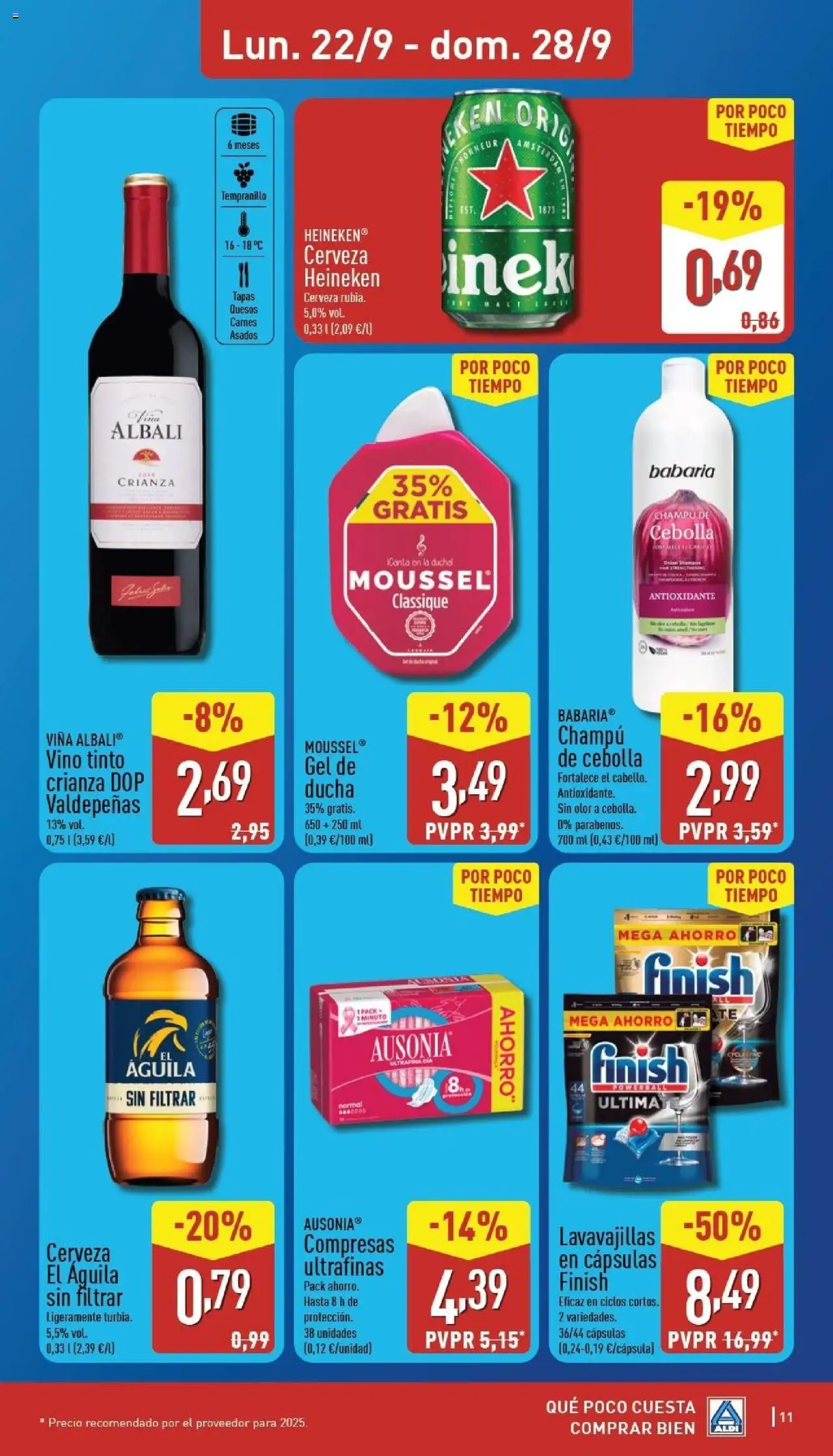 Aldi folleto Baleares │ válido desde el 22.09.2025 | Página: 11