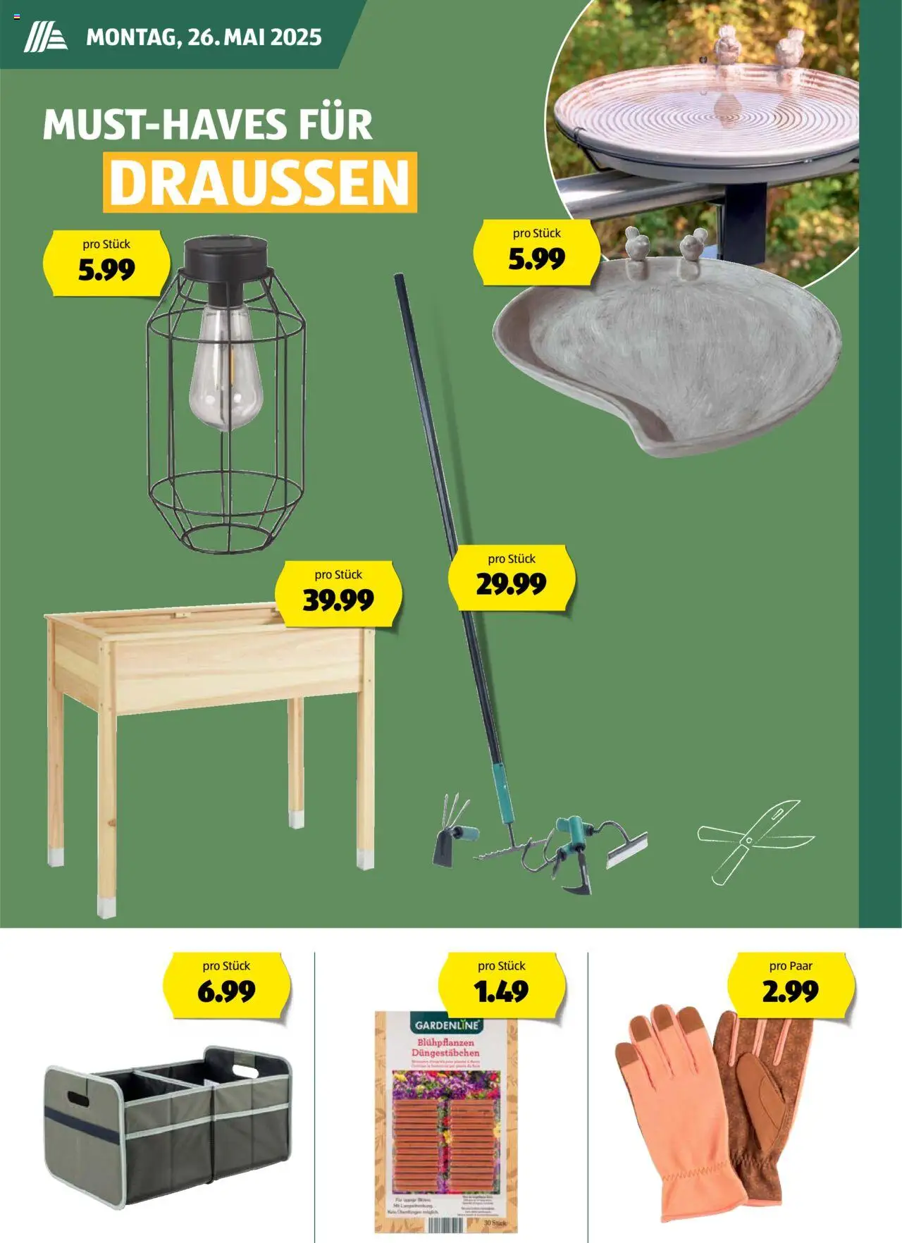 Aldi Aktuelle Garten Sortiment ab 12.05.2025 | Seite: 8