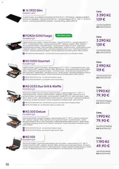 Náhled letáku Expert elektro katalog - ECG - Malé domácí spotřebiče od 01.10.2024 | Strana: 10