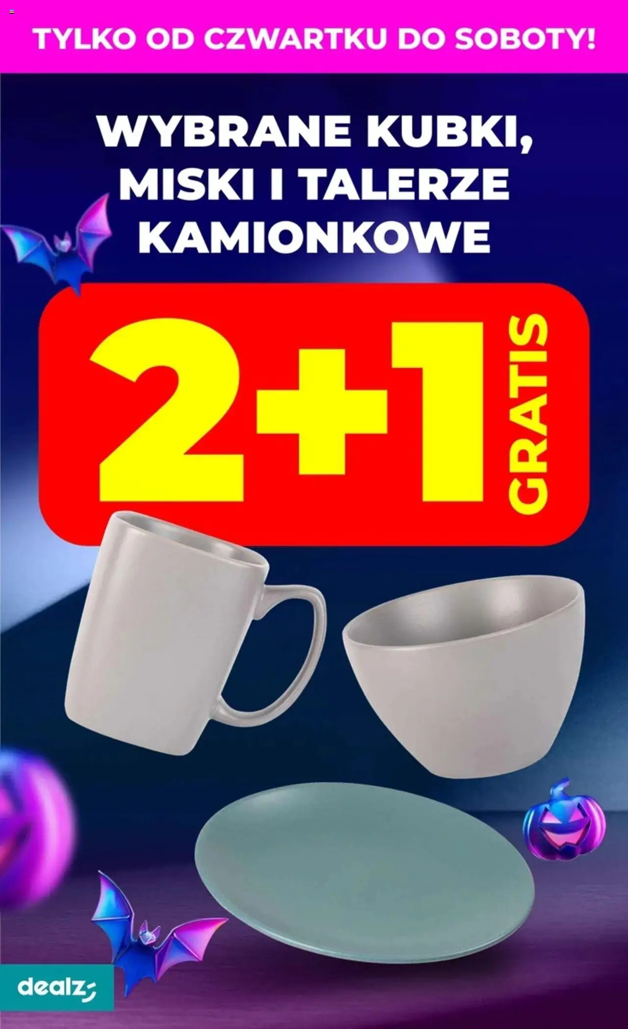 Dealz Gazetka od 16.10.2025 | Strona: 8 | Produkty: Talerze