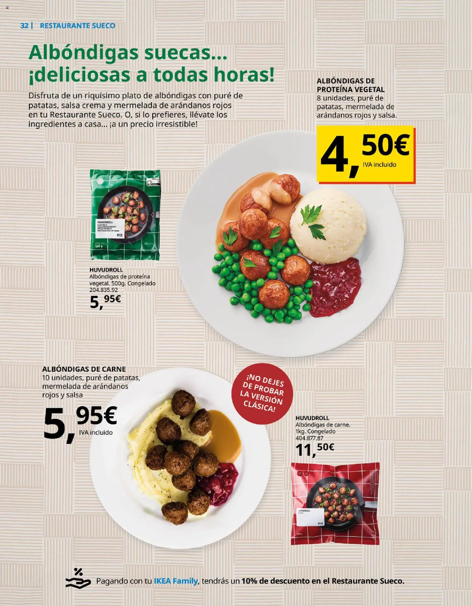 Catálogo IKEA Family Mallorca │ válido desde el 01.01.2026 | Página: 32 | Productos: Κρεμάστρα, Crema, Μερέντα