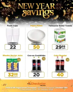 Check Star specials catalogue – valid from 31.12.2025