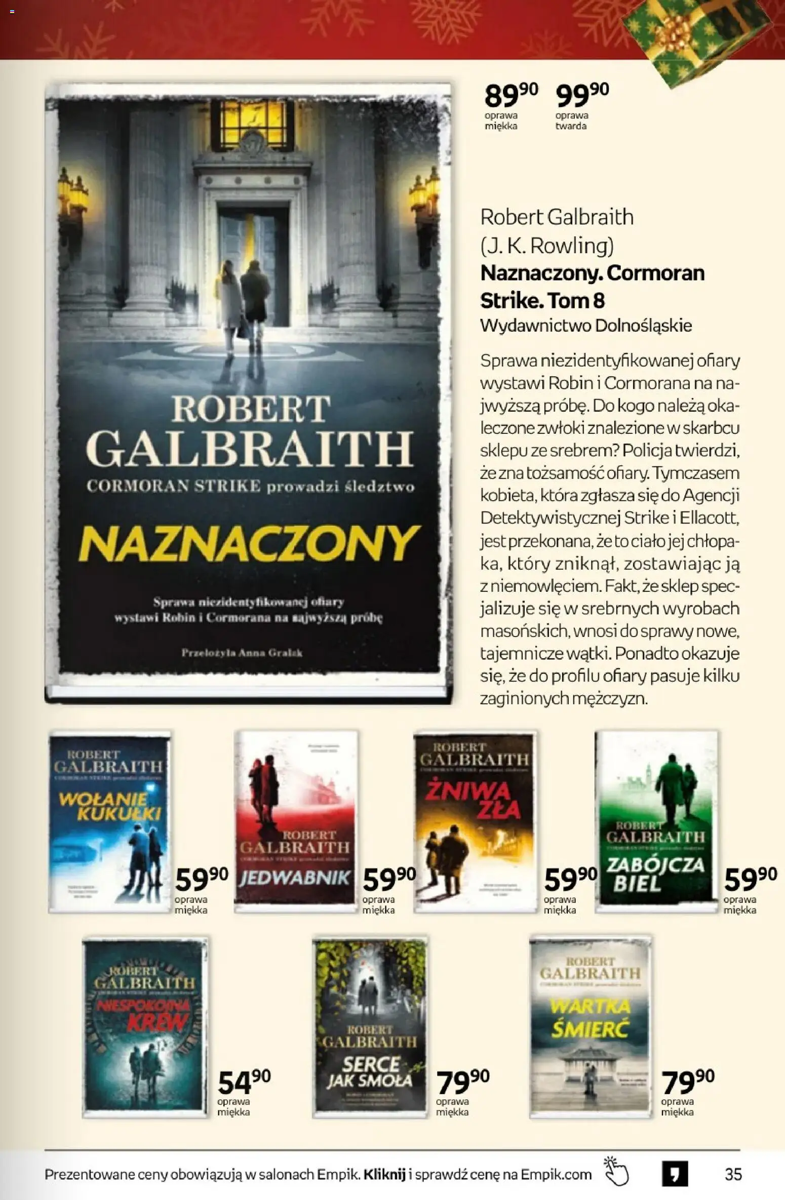 Empik promocje - Tom kultury Książki od 10.12.2025 | Strona: 35