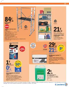  | Page: 17 | Produits: Échafaudage, Étagère, Prise, Colle