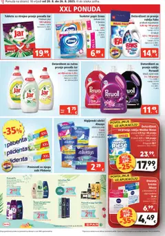 Spar katalog | vrijedi od 20.08.2025 | Stranica: 18 | Proizvodi: Higijenski ulošci, Šampon, Lak za kosu, Tableta