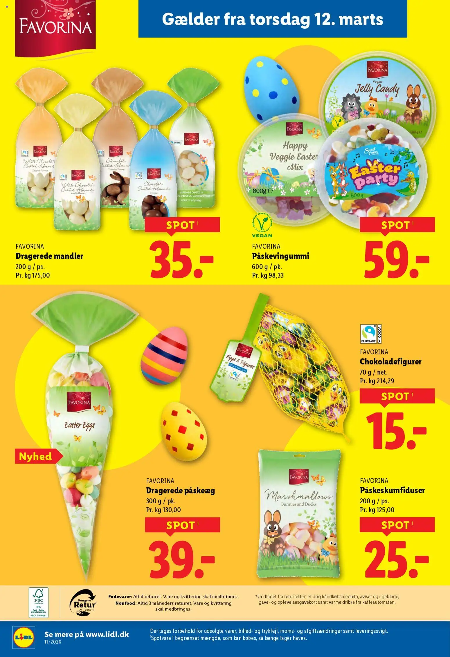 Lidl tilbudsavis – gyldig fra 08.03.2026 | Side: 5 | Produkter: Te, Mandler, Søm