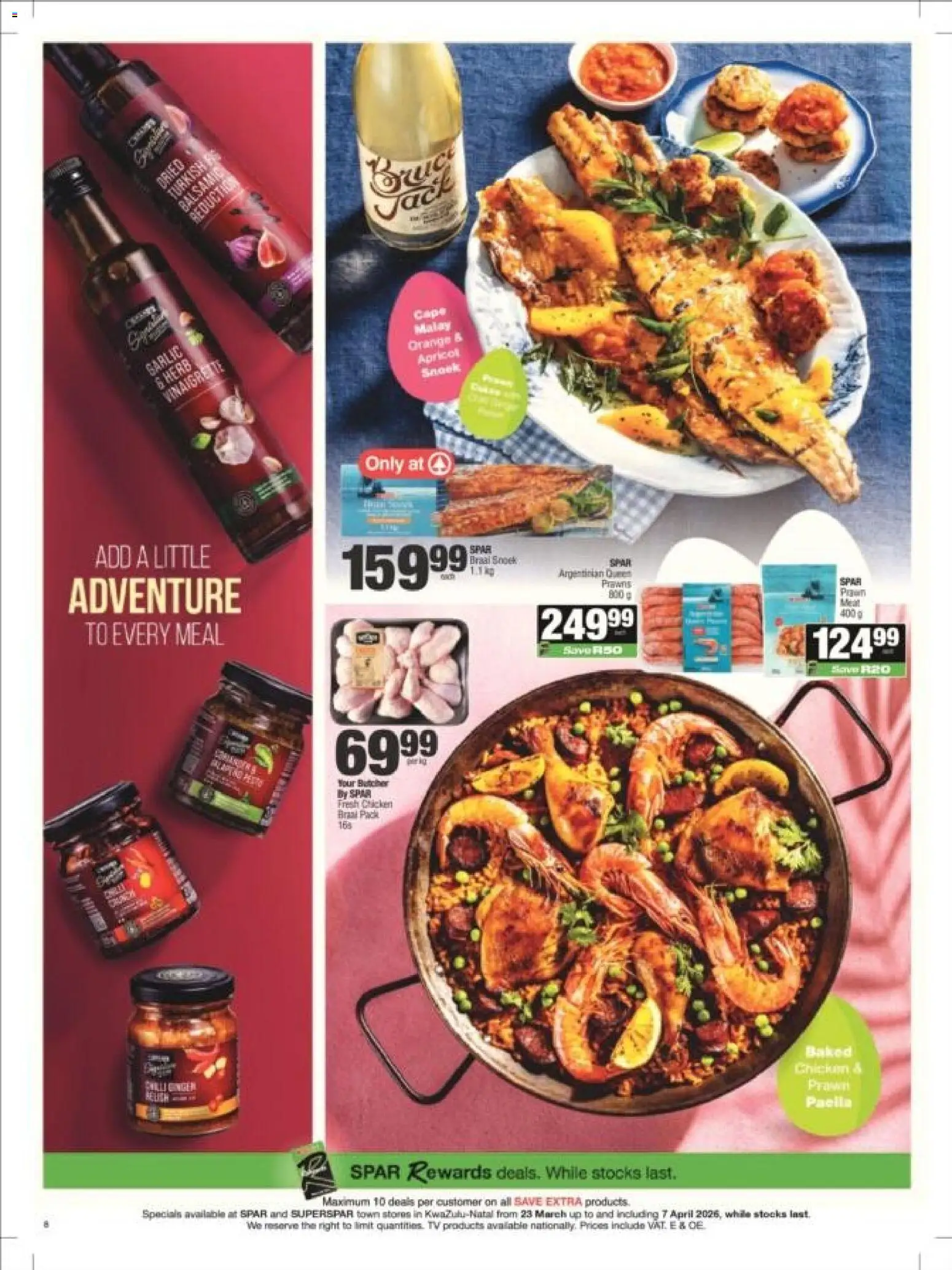 New Superspar catalogue – valid from 23.03.2026 | Page: 8 | Products: TV, Chicken, Garlic