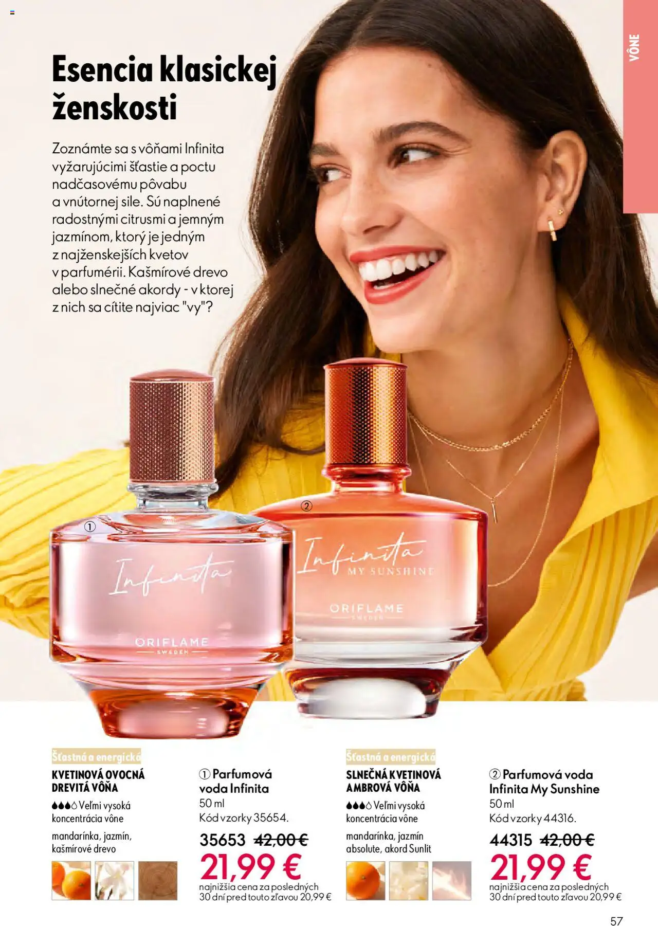 Nové Oriflame akcie – leták je platný od 22.10.2025 | Strana: 57 | Produkty: Voda